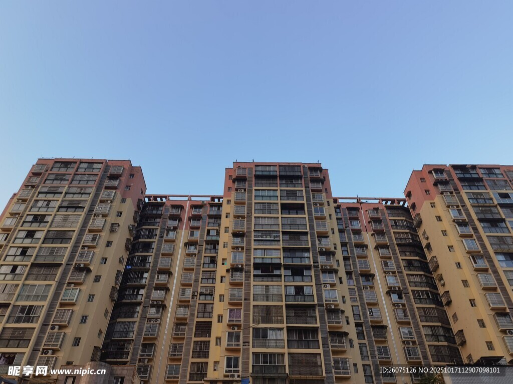 高层住宅楼外观