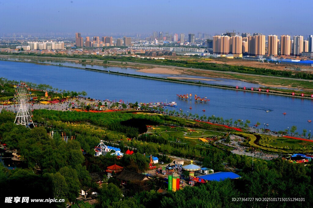 河畔多彩景   城市风光