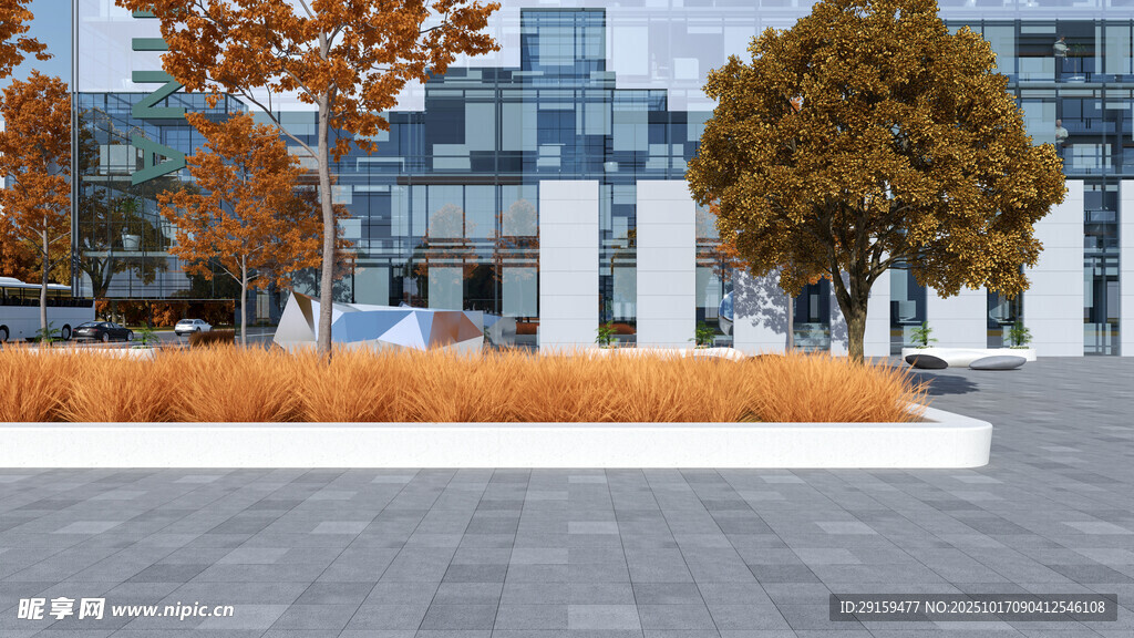 现代风格城市建筑景观