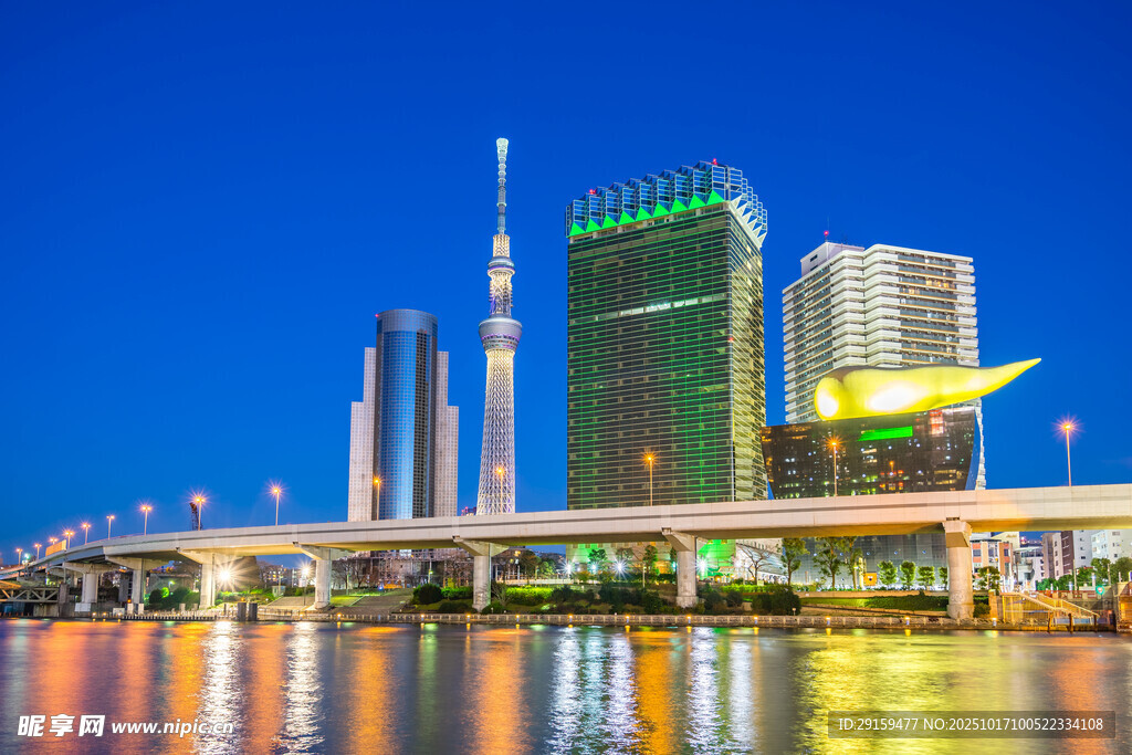璀璨都市夜景