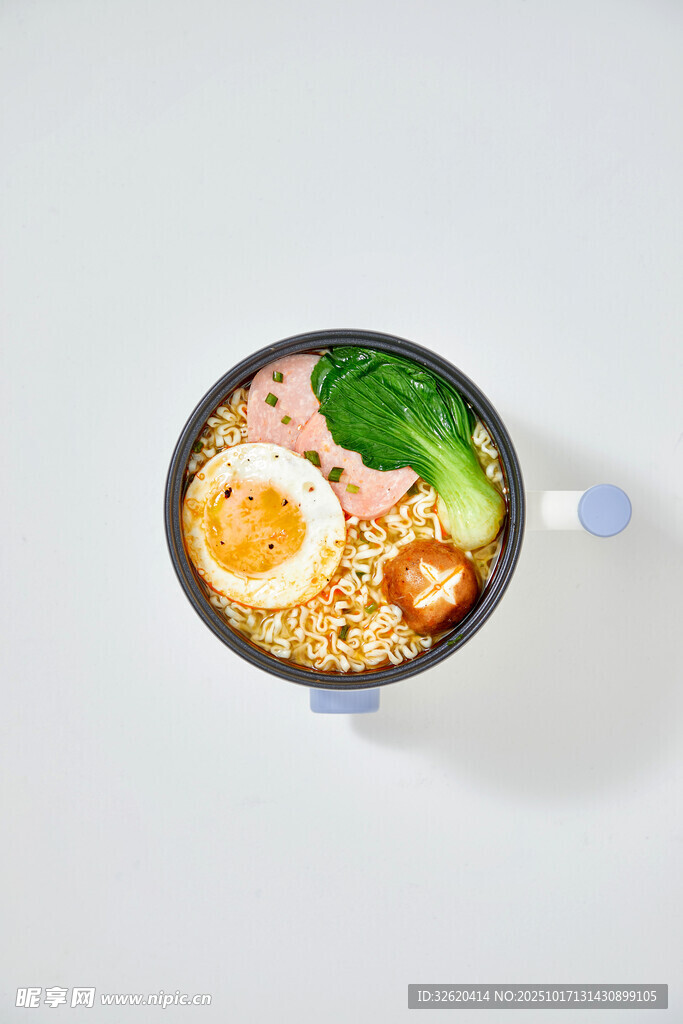 青菜鸡蛋面