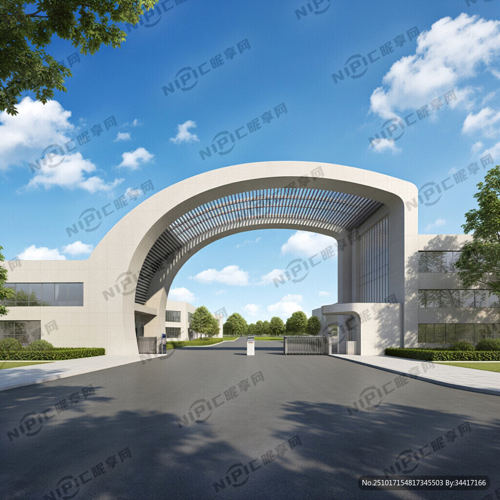 G型园区大门造型设计