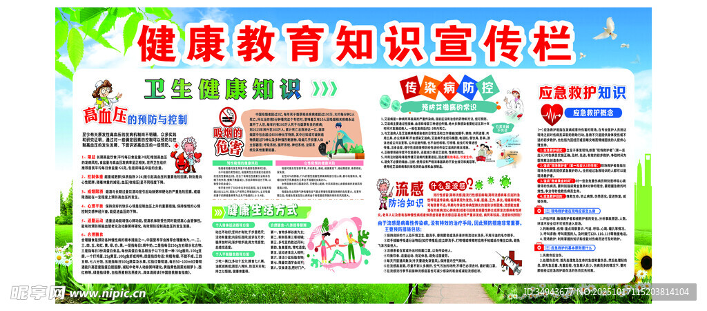 健康教育知识宣传栏