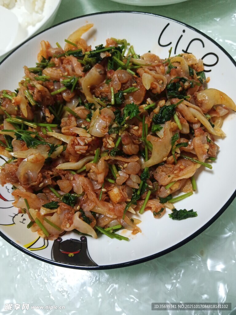美味蛤喇肉