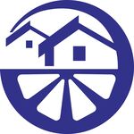 房屋与车轮标志设计