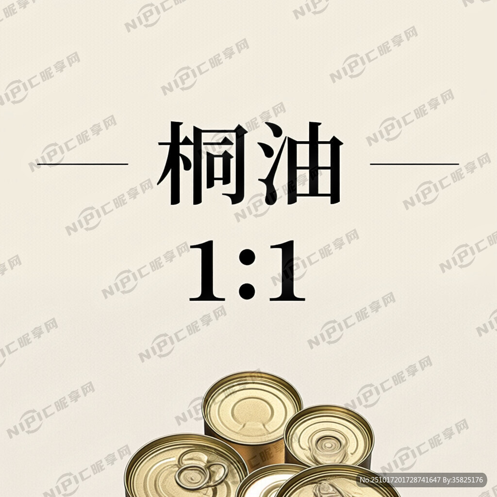 桐油海报