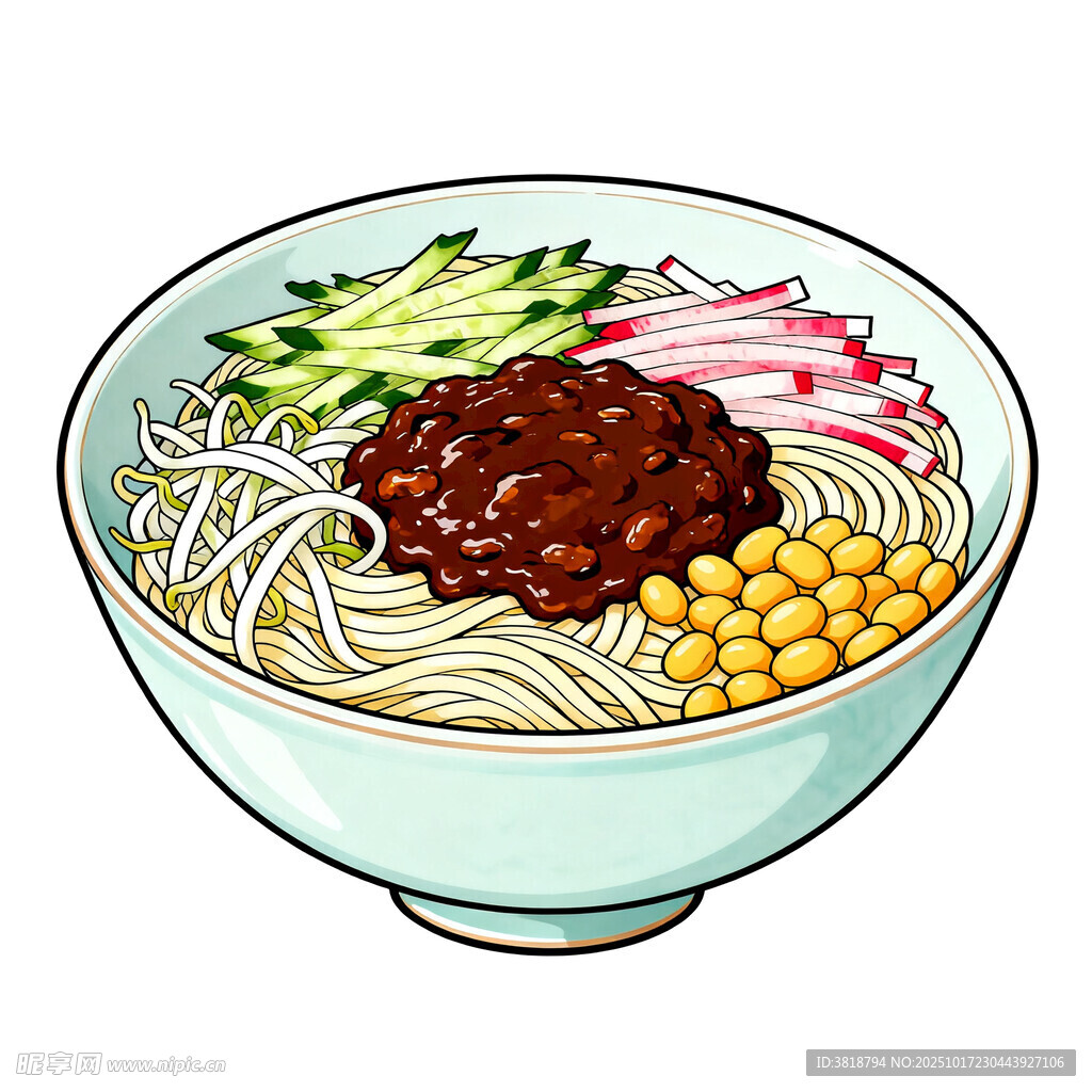一碗美味炸酱面
