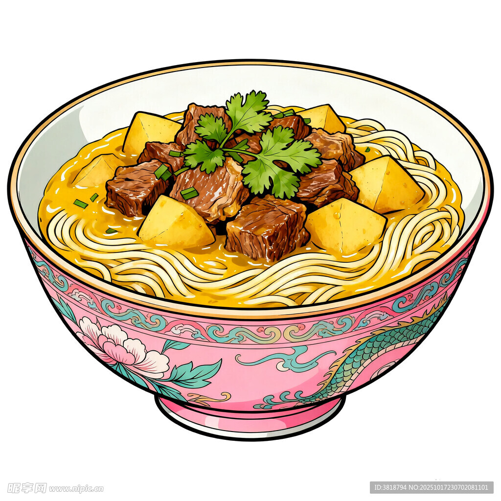 美味土豆牛肉盖浇面