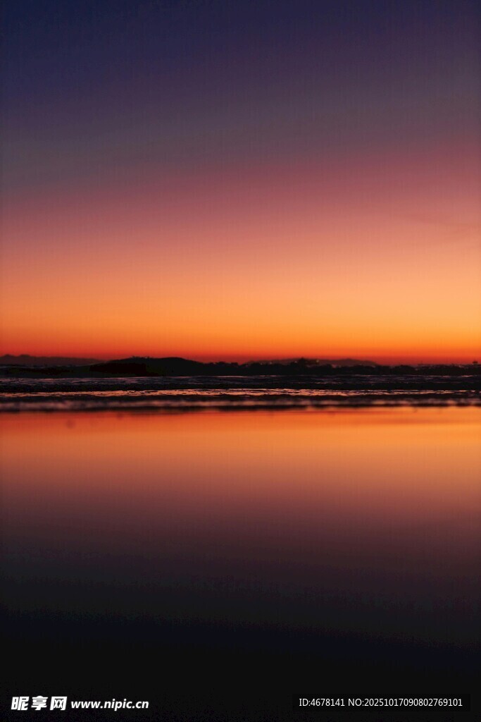 海边绚丽日落美景