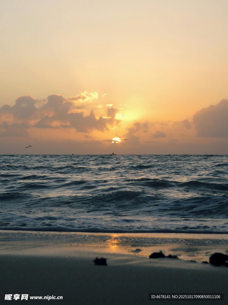 海边日落美景