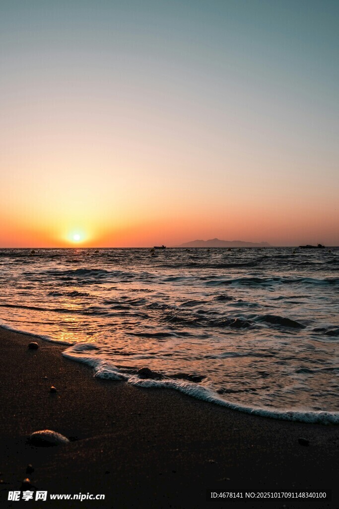 海边日落美景