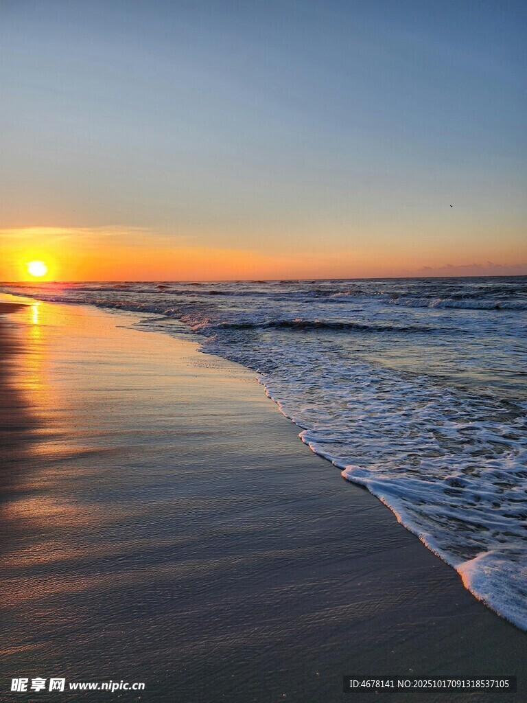 海边日落美景
