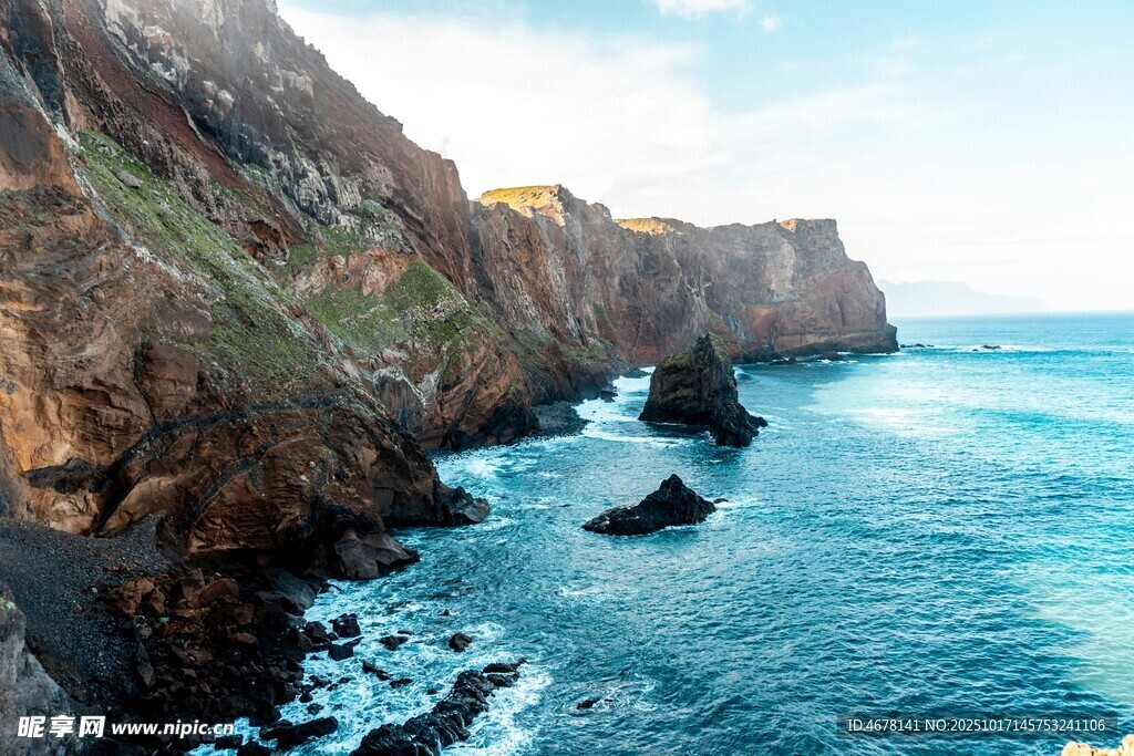 壮丽海岸风光