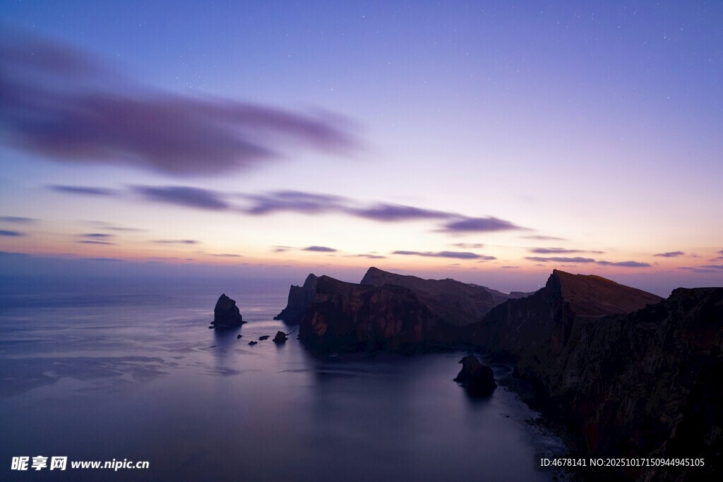 海上黄昏美景