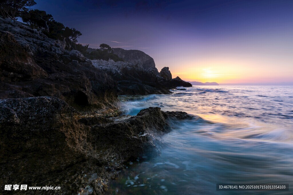 海边日落美景