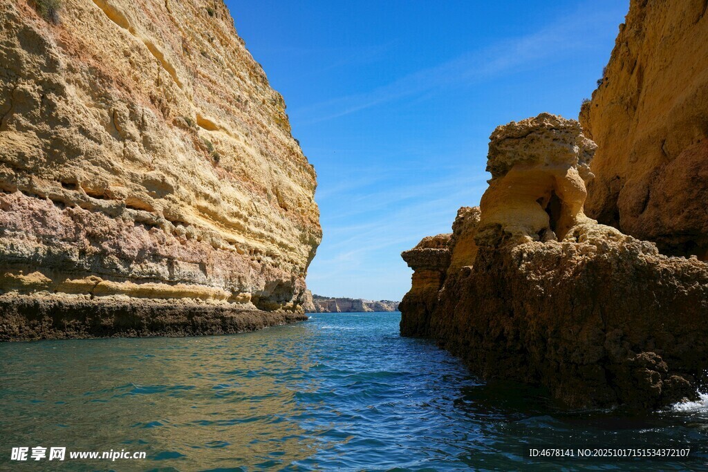 海岸峡湾美景