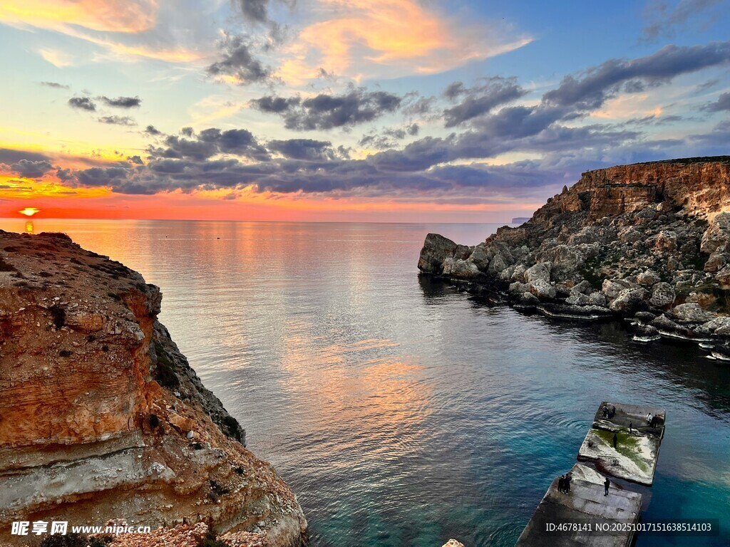 海边日落美景