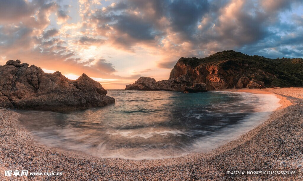 海边日落美景
