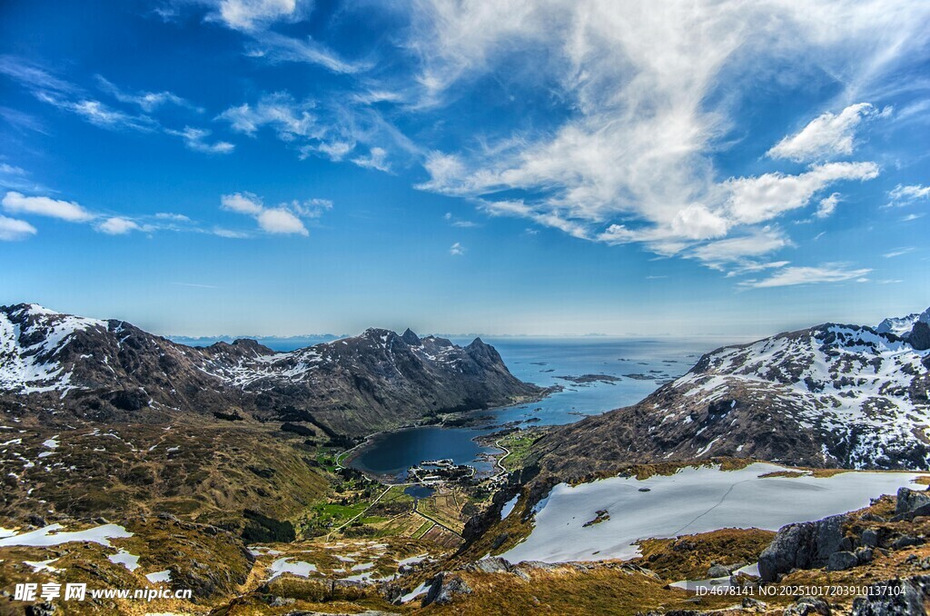 壮美山川湖泊自然景观