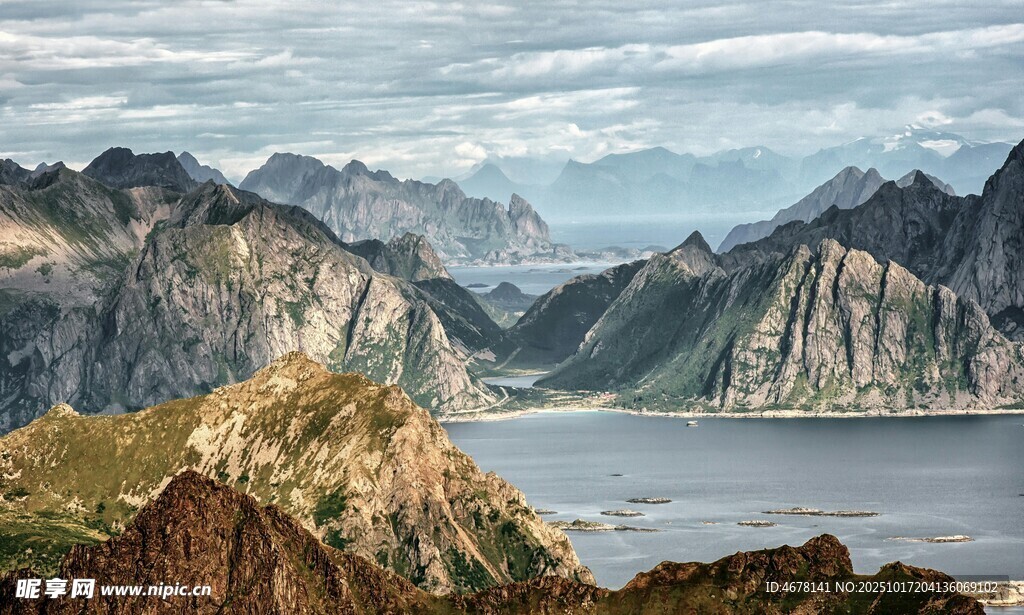 壮丽山海景观
