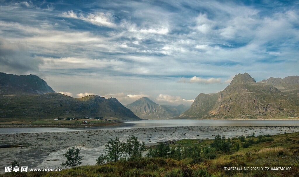 壮丽山水间的自然美景
