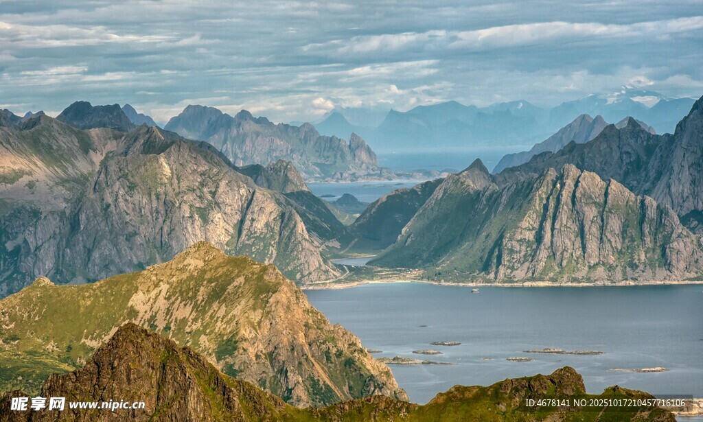 壮丽山海景观