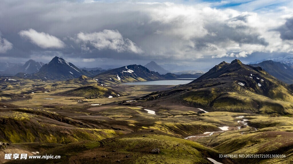 壮美山间风景