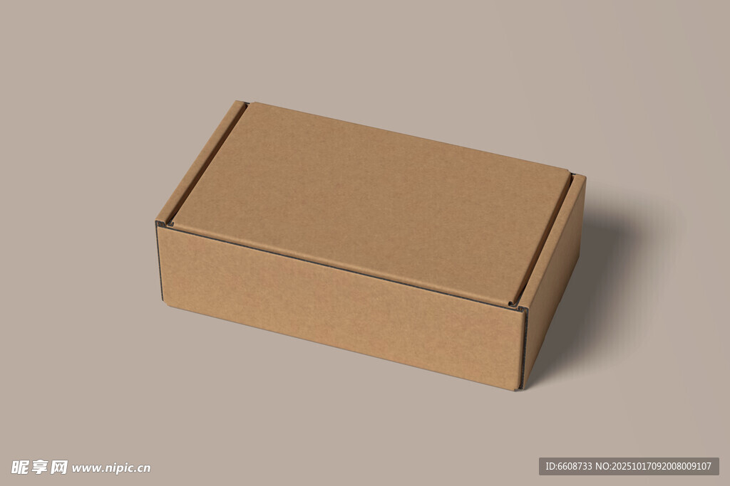 棕色瓦楞纸箱