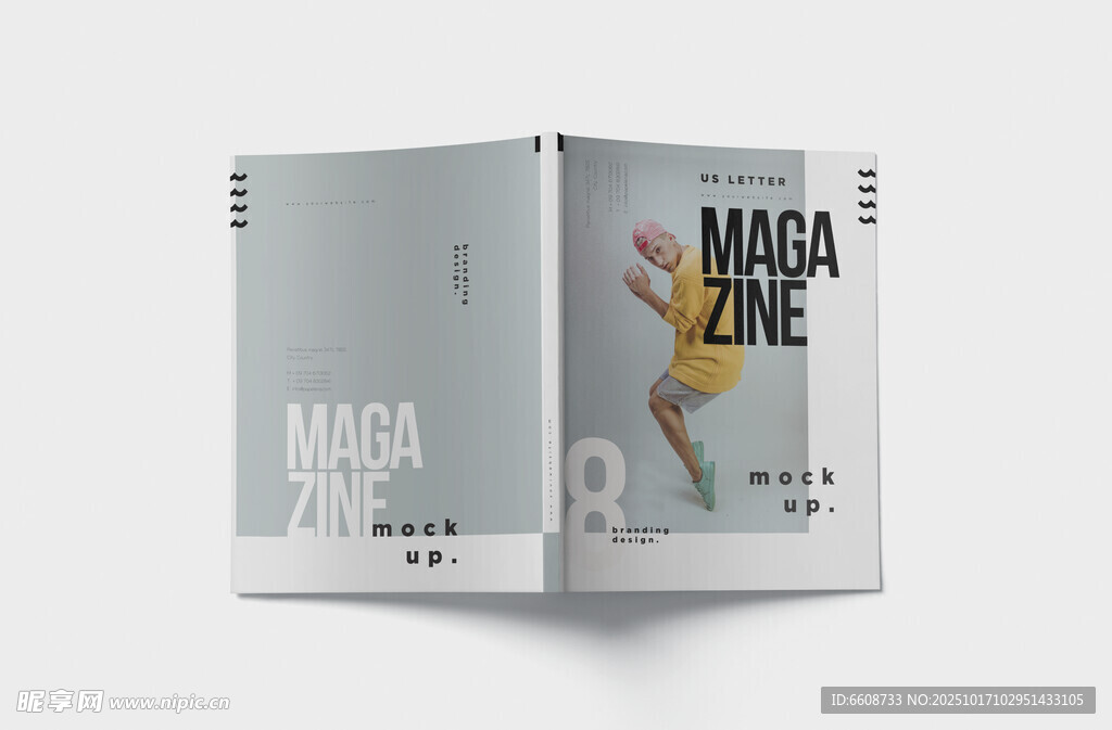 时尚杂志MAGA ZINE展示