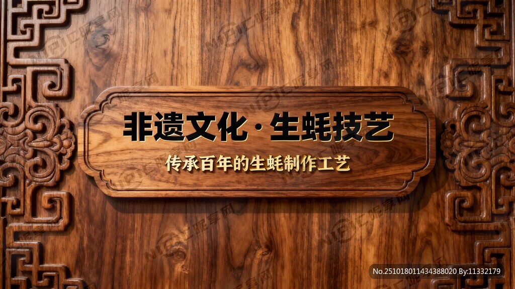 非遗文化生蚝牌