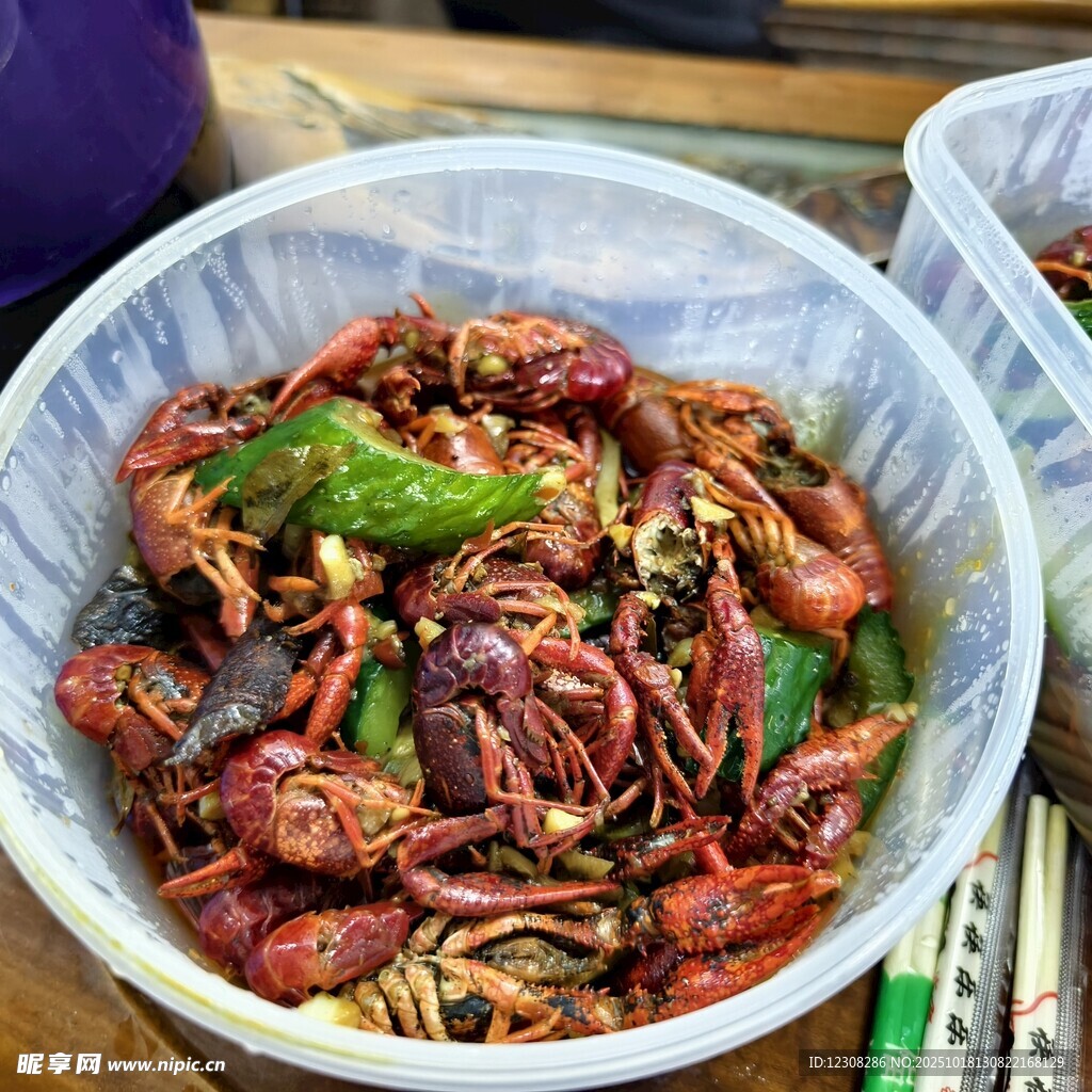美味香辣小龙虾