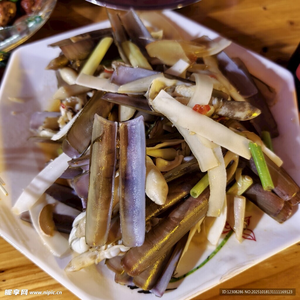 香茅椰丝蛏子