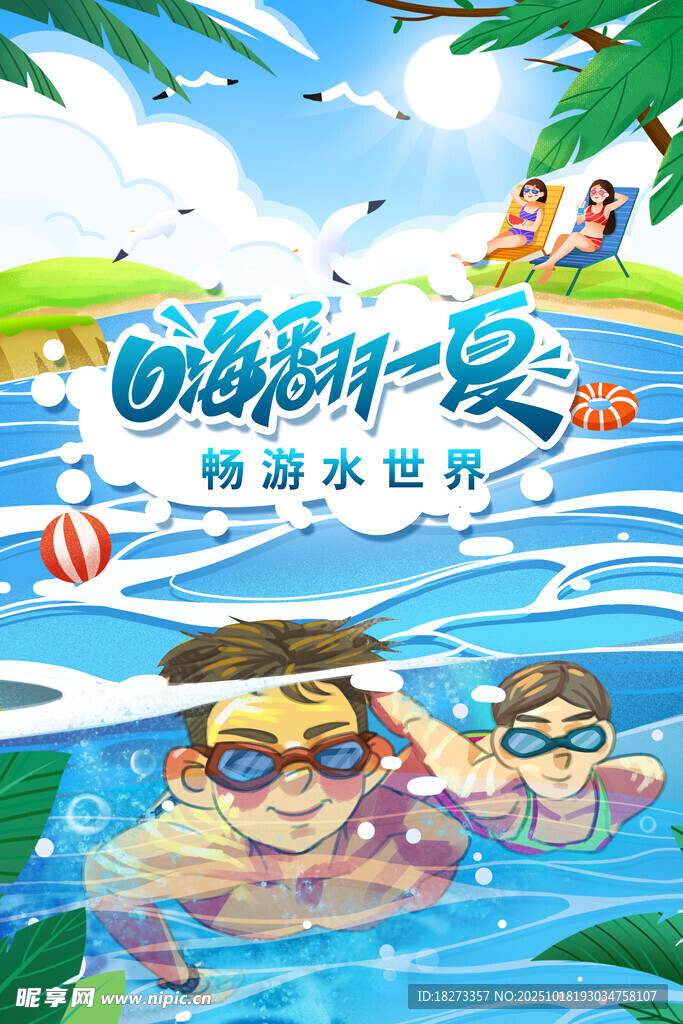 游泳海报