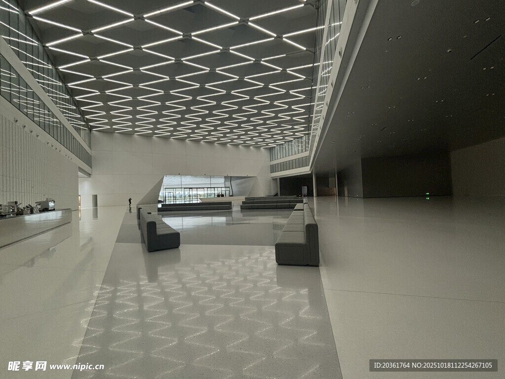 现代简约风格室内走廊空间
