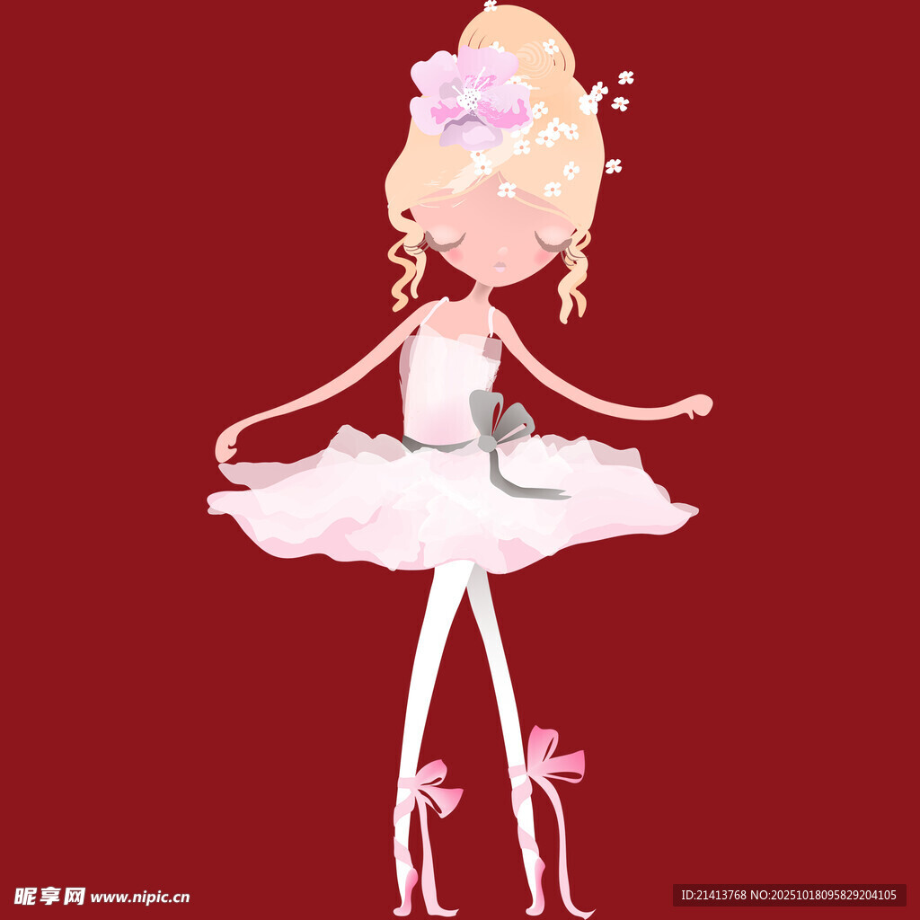 优雅芭蕾女孩