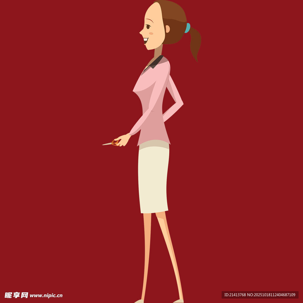 优雅职场女性形象