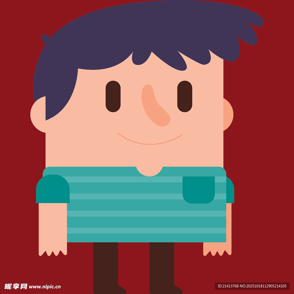 卡通男孩形象
