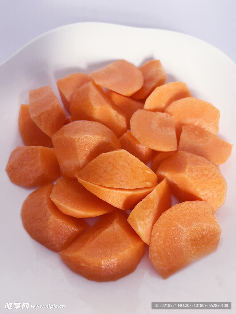 新鲜胡萝卜