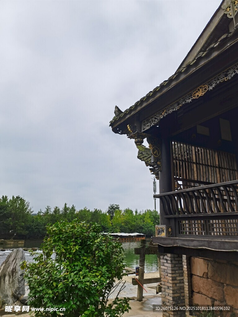 古建一角尽显中式韵味