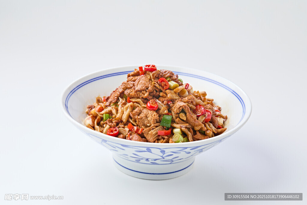 卜豆角炒肉