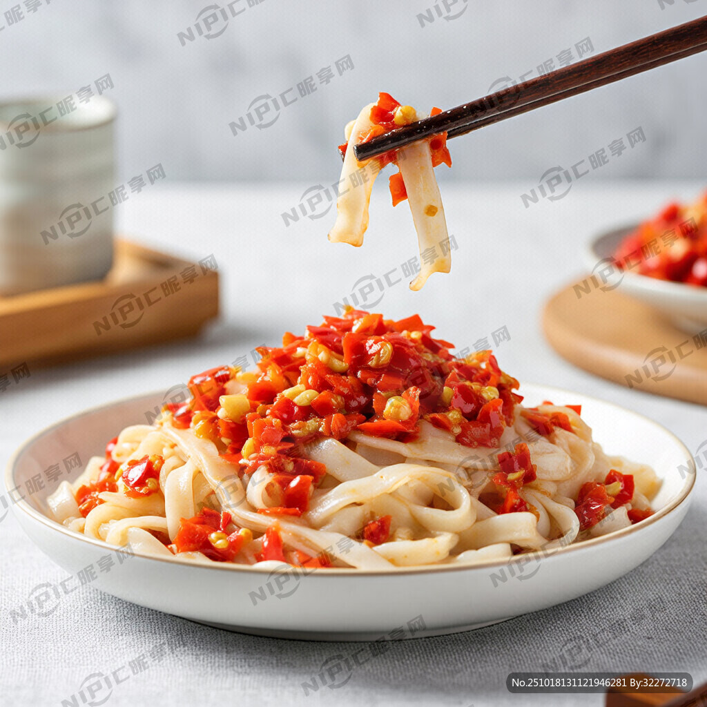 剁椒炒河粉