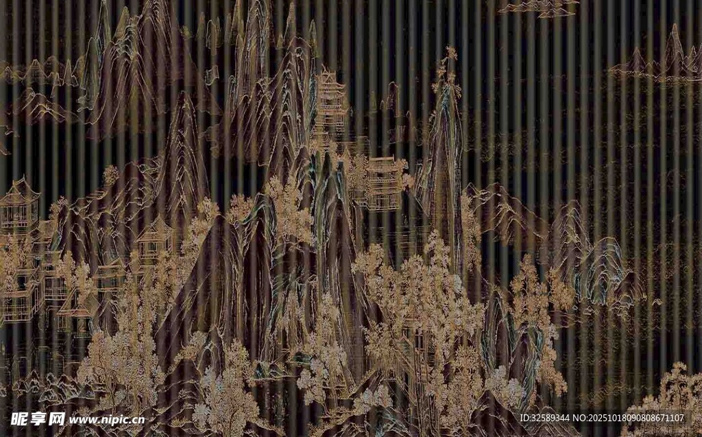 梦幻森林景观