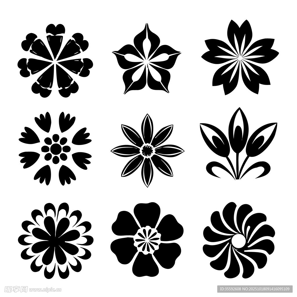 古典花卉图案