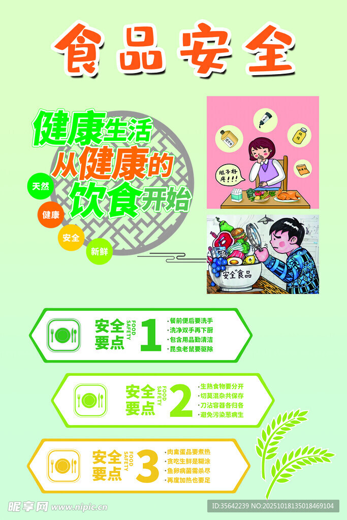 食品安全健康知识宣传