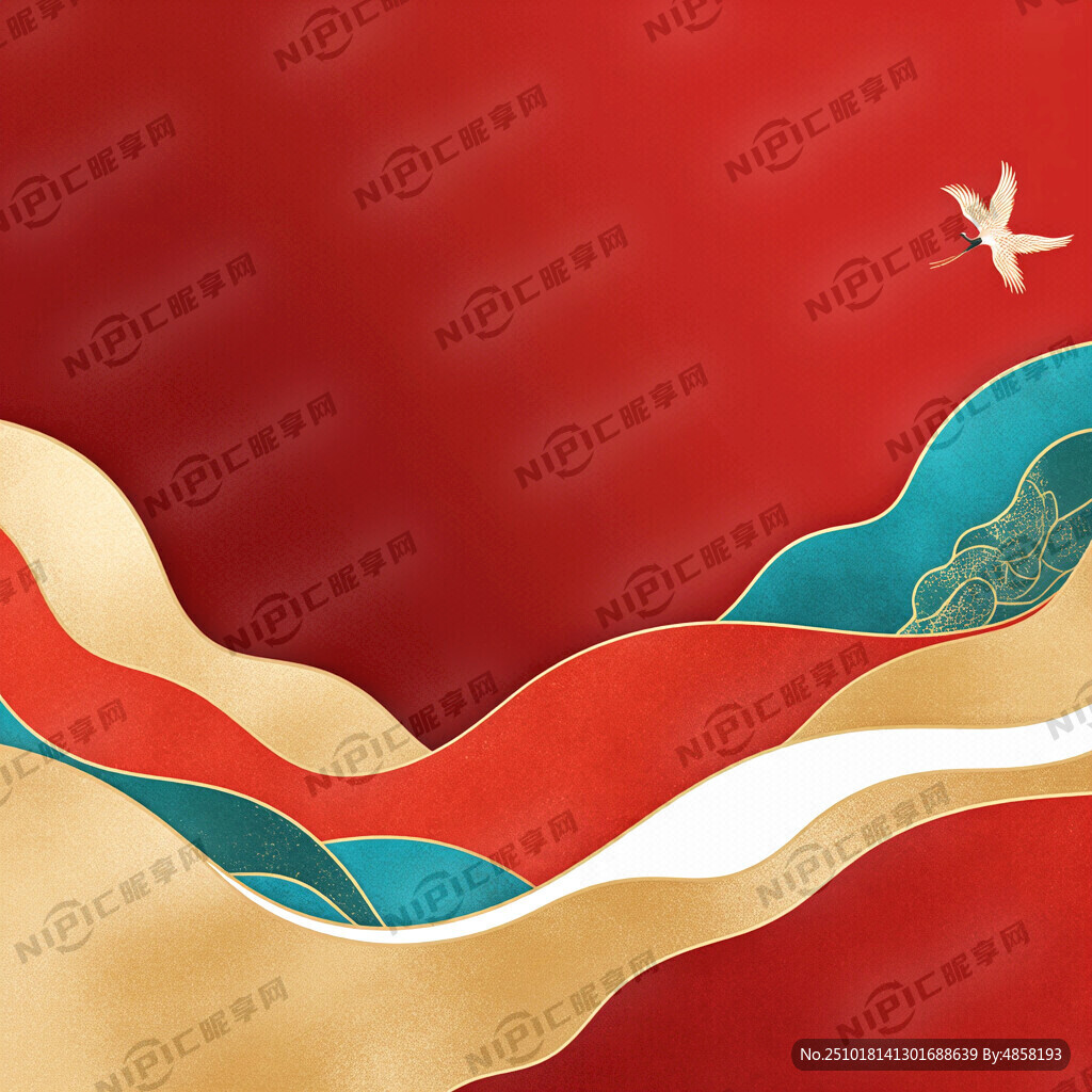鎏金红底动态暖色 