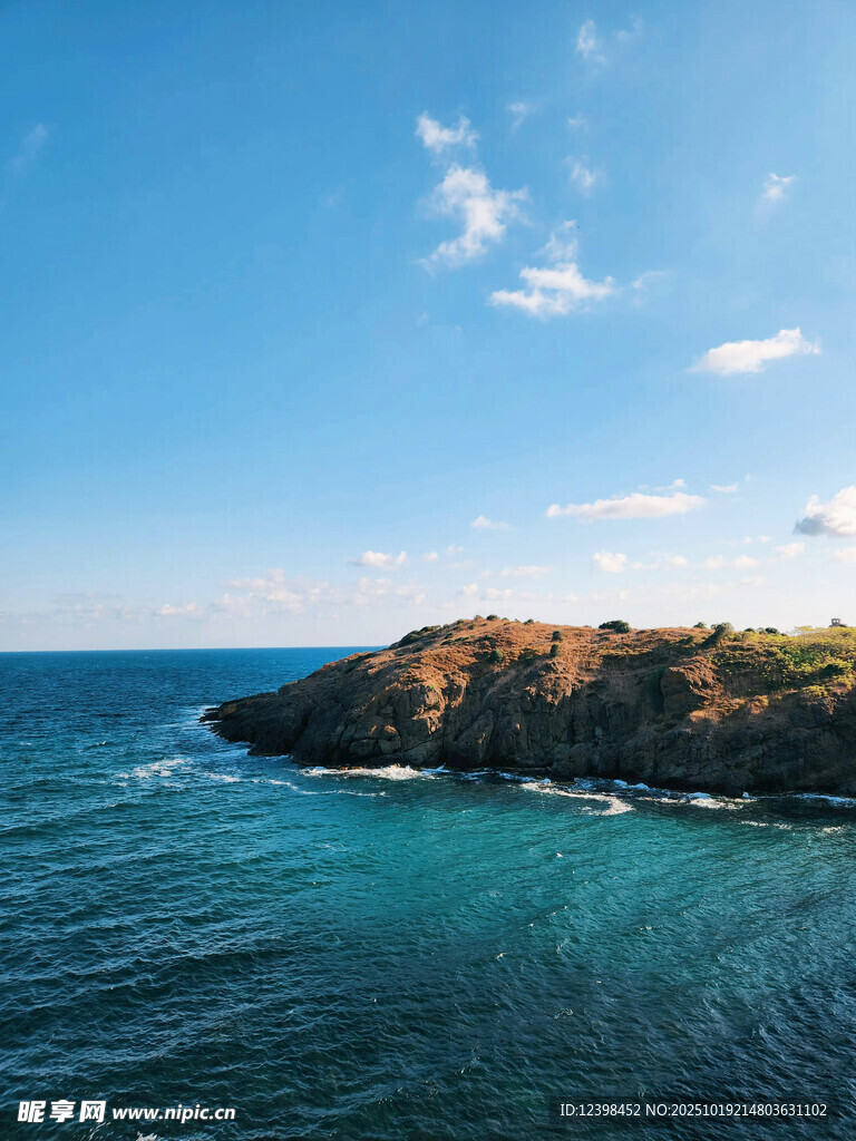 蓝色海岸风光