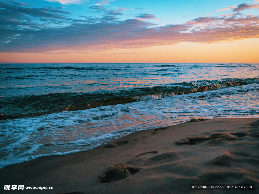 海边日落美景