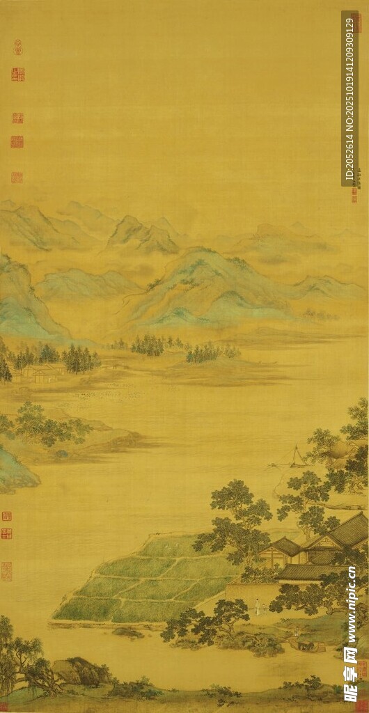 古典山水画卷