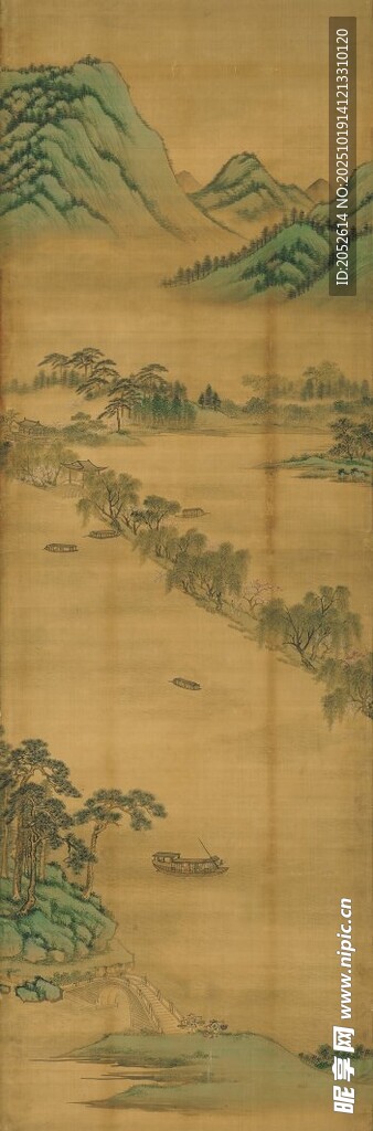 古风山水画卷