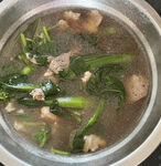青菜瘦肉汤
